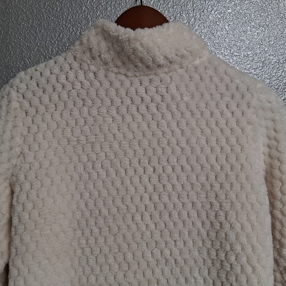Great Northwest Cream Fleece Jacket   Size S - Picture 13 of 15